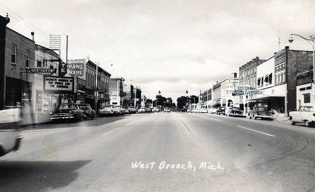 West Branch Cinema (Midstate Theater, Mid State Theater) - 1957 Photo From Paul (newer photo)